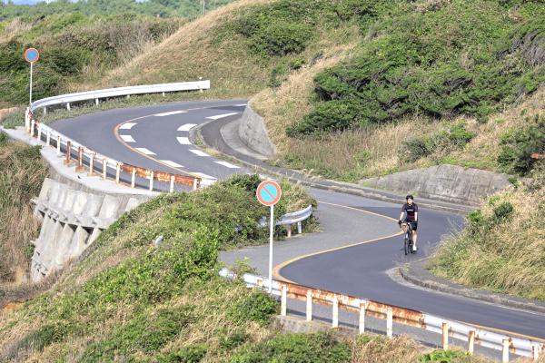 北九州（門司）・芦屋サイクリング 芦屋町の海岸線05（横）