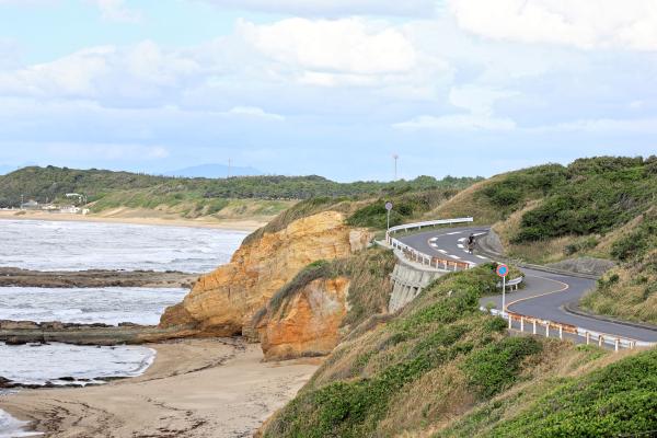 北九州（門司）・芦屋サイクリング 芦屋町の海岸線09（横）