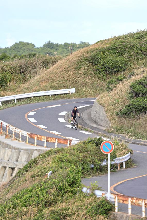 北九州（門司）・芦屋サイクリング 芦屋町の海岸線10（縦）