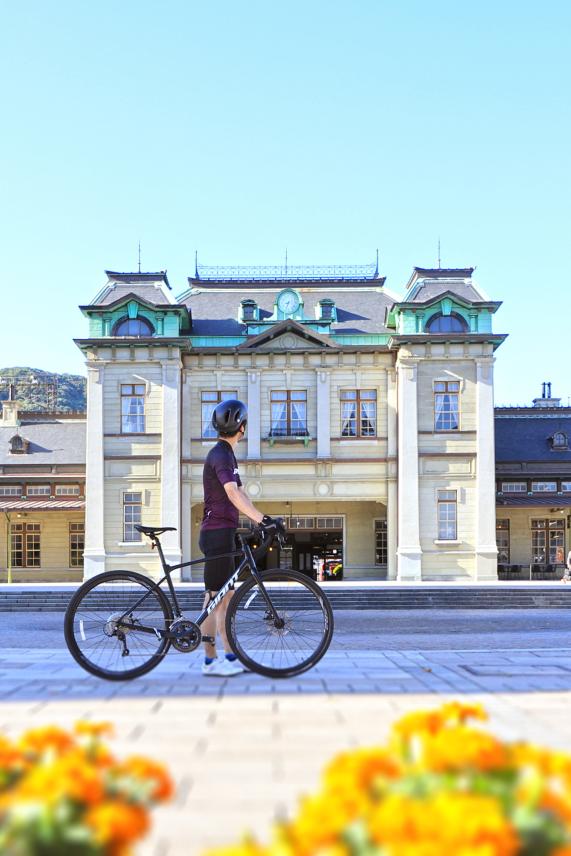 北九州（門司）・芦屋サイクリング JR門司港駅02（縦）