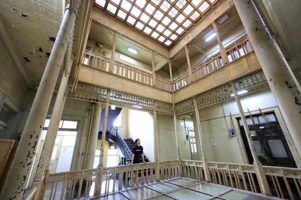 北九州（門司）・芦屋サイクリング 上野ビル（旧三菱合資会社若松支店）本館12（横）