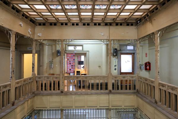 北九州（門司）・芦屋サイクリング 上野ビル（旧三菱合資会社若松支店）本館16（横）