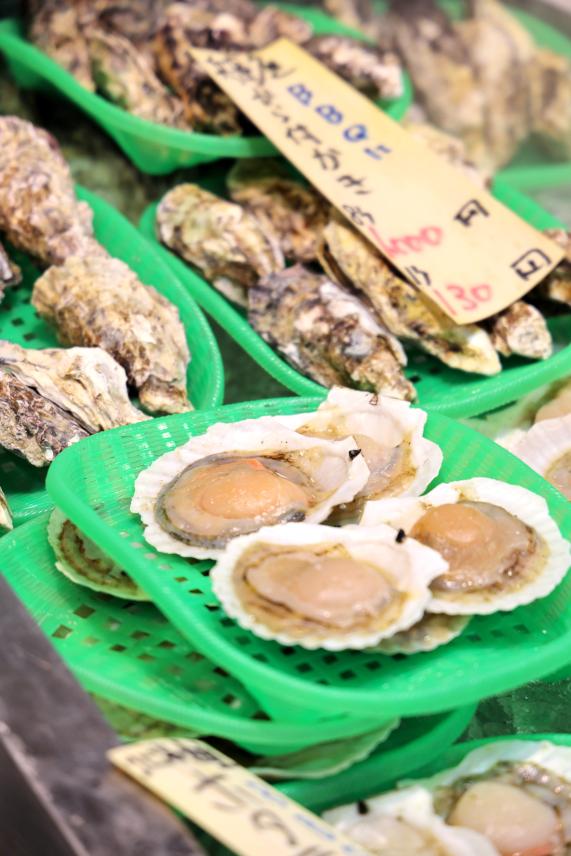 北九州（門司）・芦屋サイクリング お魚直売所 とと市場29（縦）