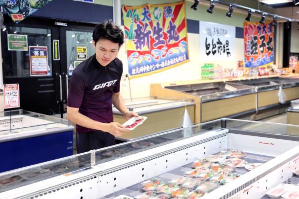 北九州（門司）・芦屋サイクリング お魚直売所 とと市場33（横）