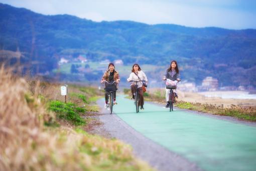 冈垣町 海边自行车车道05