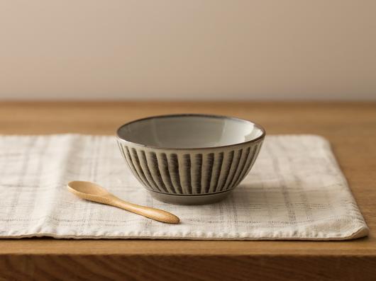 Modern Items _ Soup Bowl (brush marks)