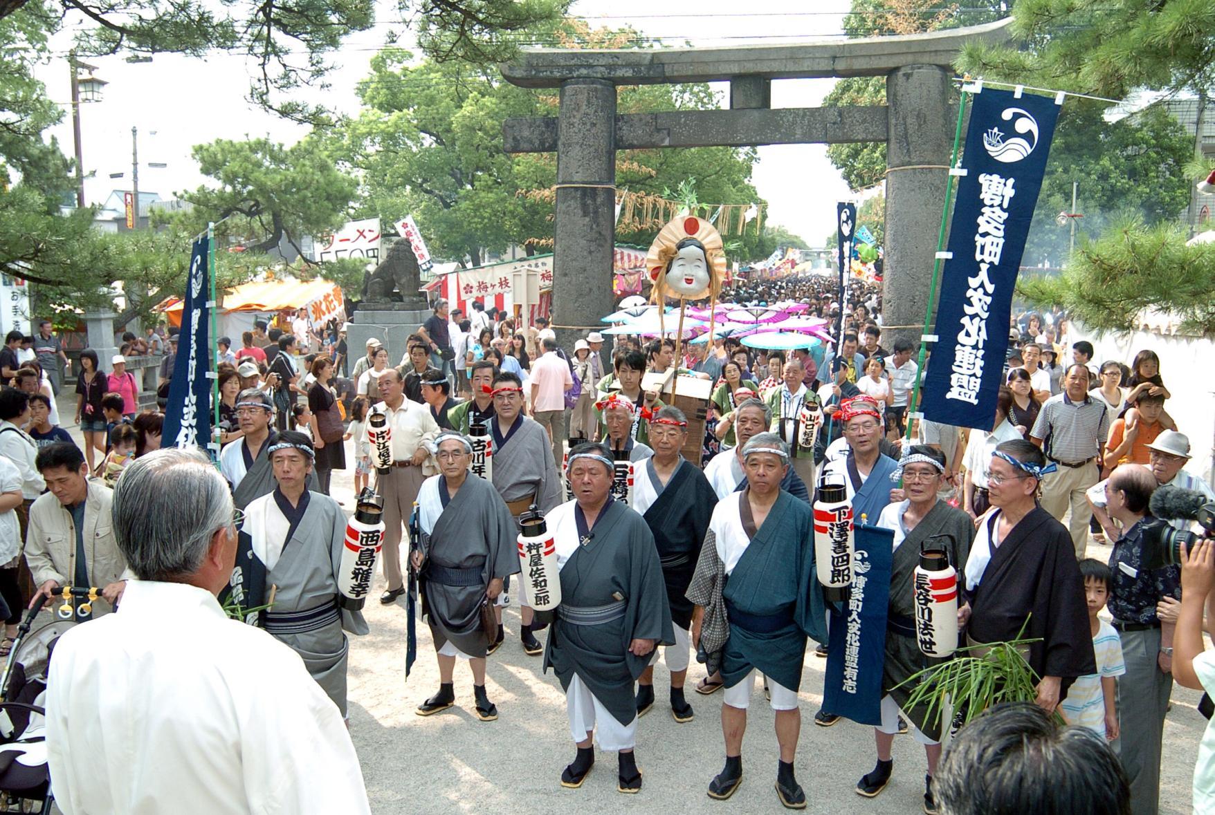 秋の訪れを告げる放生会