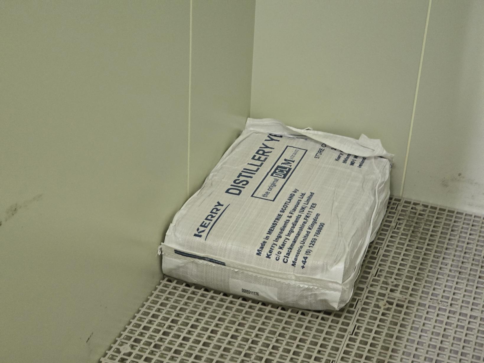 Compressed yeast flown in from Scotland-1