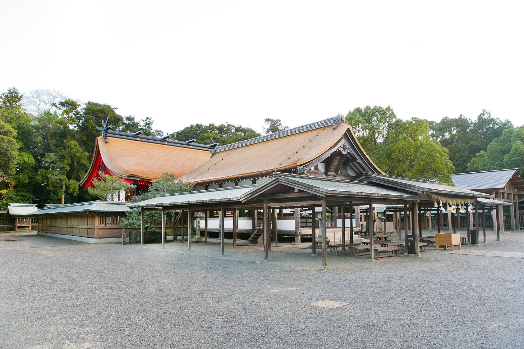 宗像大社　辺津宮（へつみや）