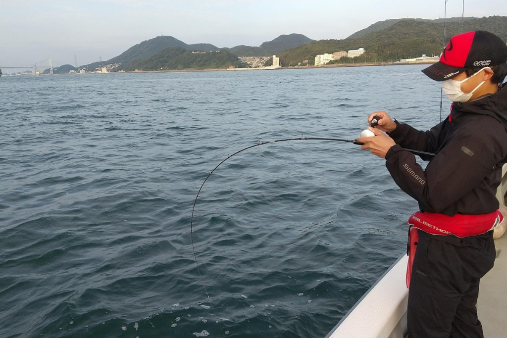 【Day2】 5:30  Fishing experience at Kitakyushu Fishing Ikoka Club