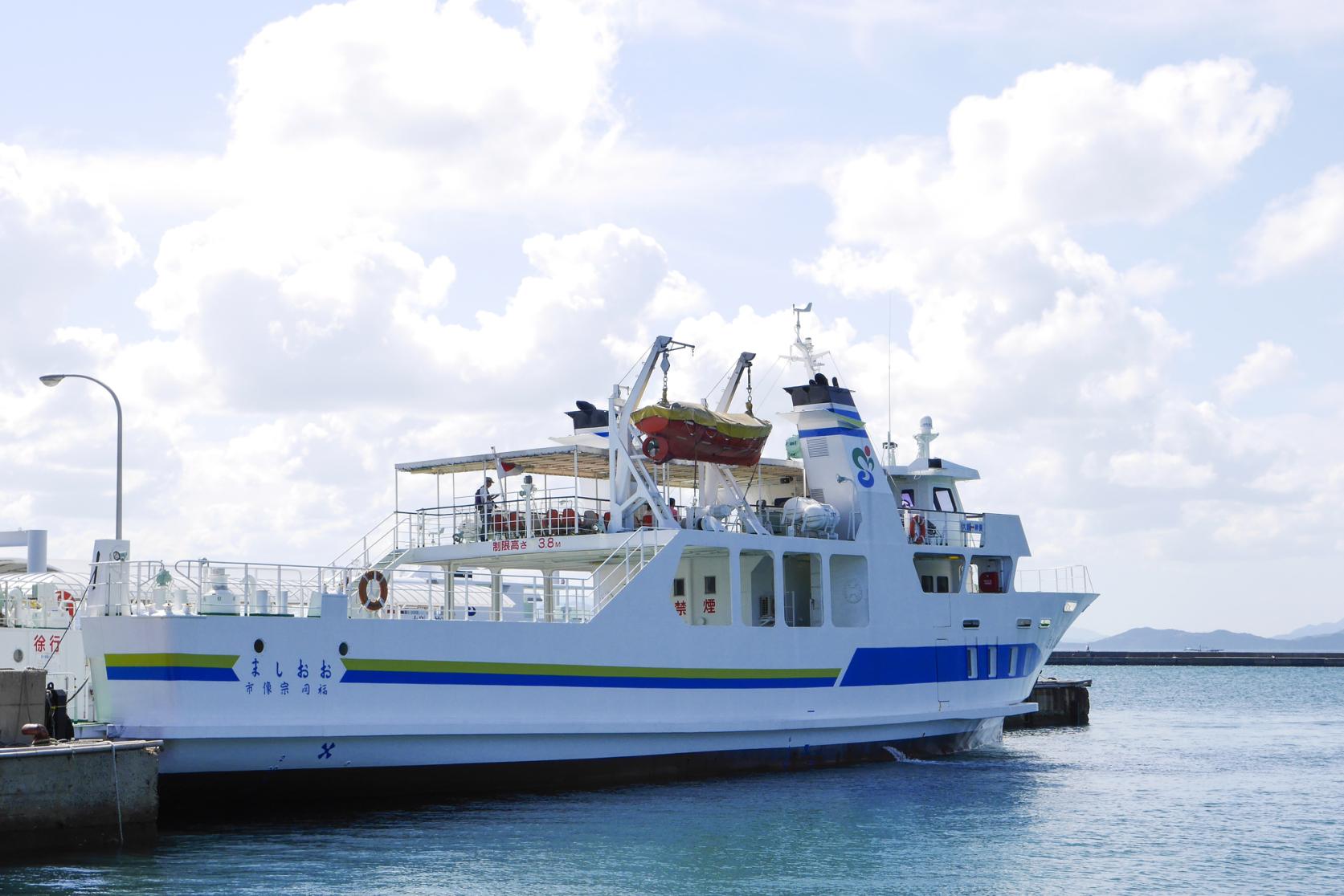 【Day1】11:15-11:30  Take the ferry from Konominato Port to Oshima