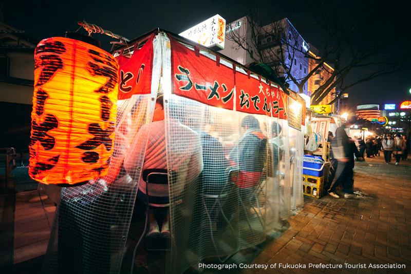 18:00  Dinner at one of Tenjin’s many delicious yatai stalls