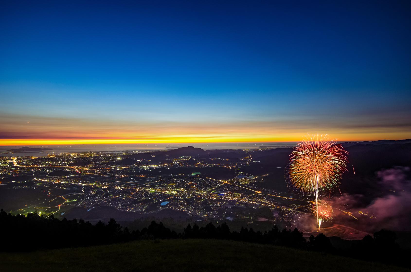 Sasaguri Noryo Fireworks Festival (Sasaguri Town)