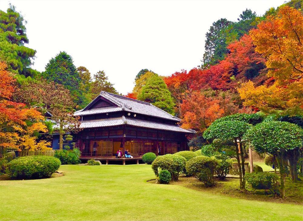 Aso Ouraso Villa and its Special Public Viewing of Fall Foliage