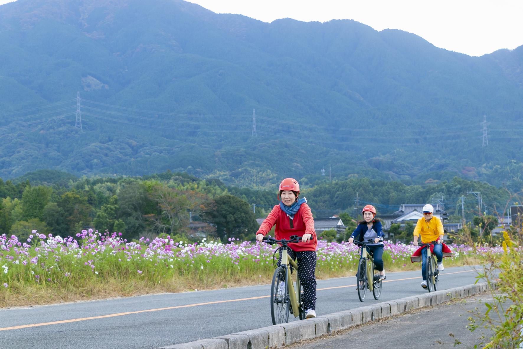 E-bike（サイクリング体験）【嘉麻市】