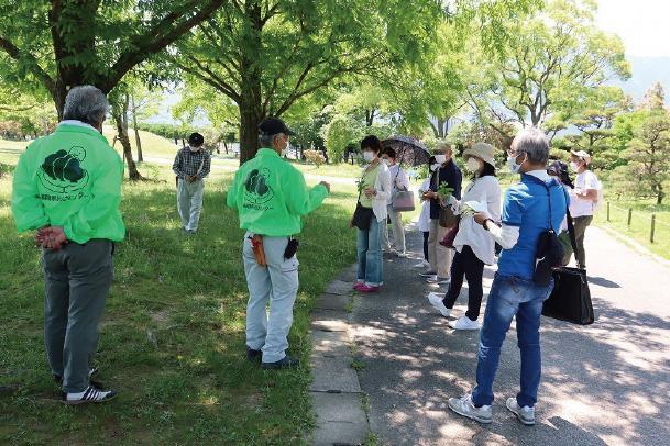 8. 緑の中で深呼吸《春の園内散策と庭の手入れ》