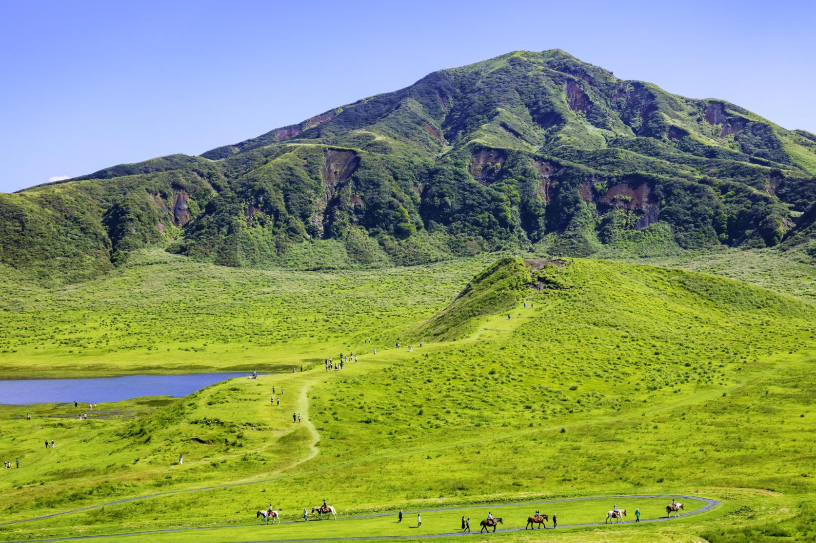 【3日目】阿蘇山　草千里ケ浜