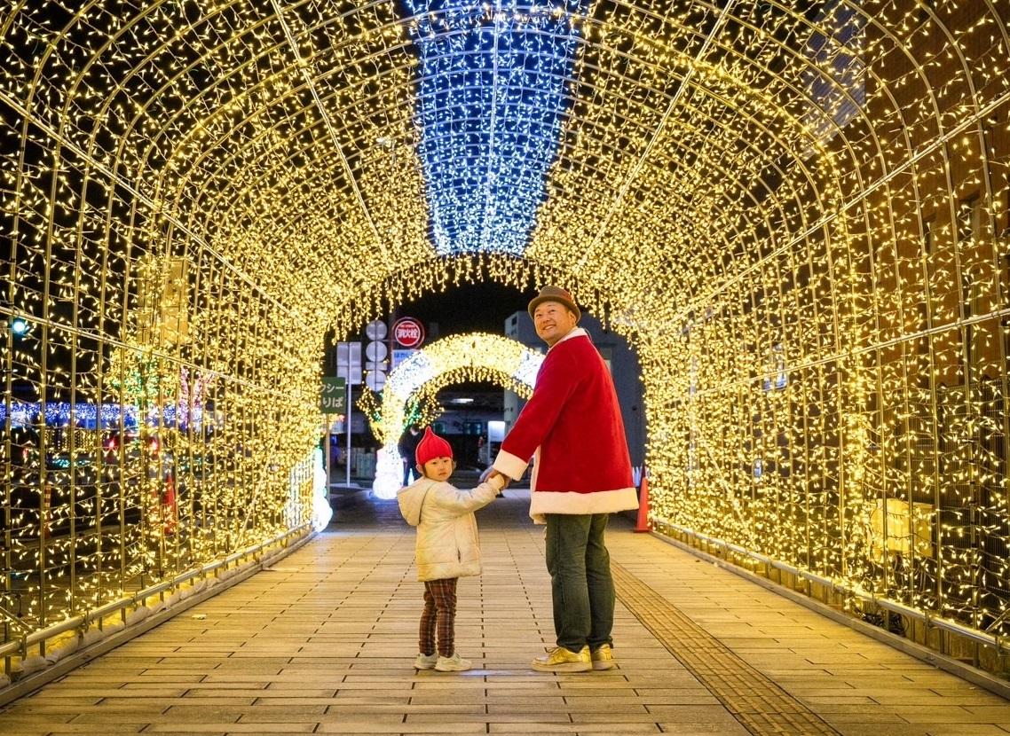 のおがたイルミ（毎年11月～1月頃まで点灯）