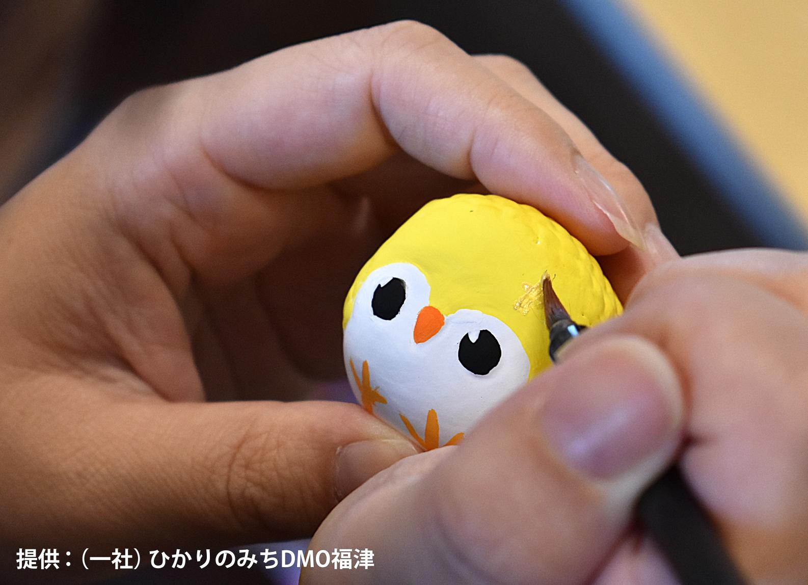 モマ笛絵付け体験