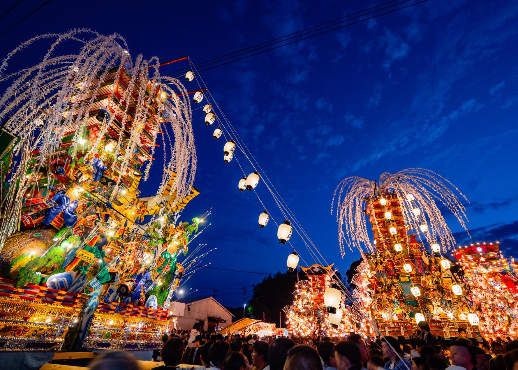 糸田祗園山笠（毎年5月の第2土曜日と翌日の日曜日）