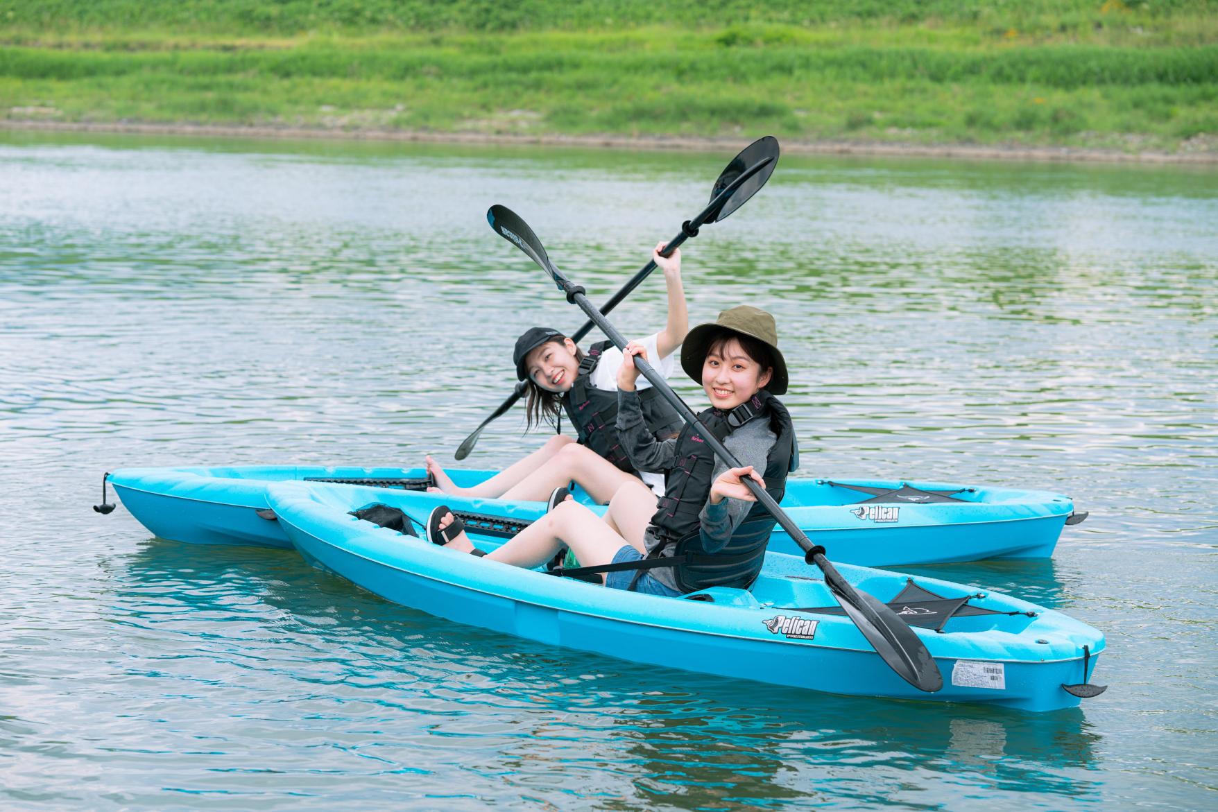 Chikugo River Kayaking Experience (Asakura City)