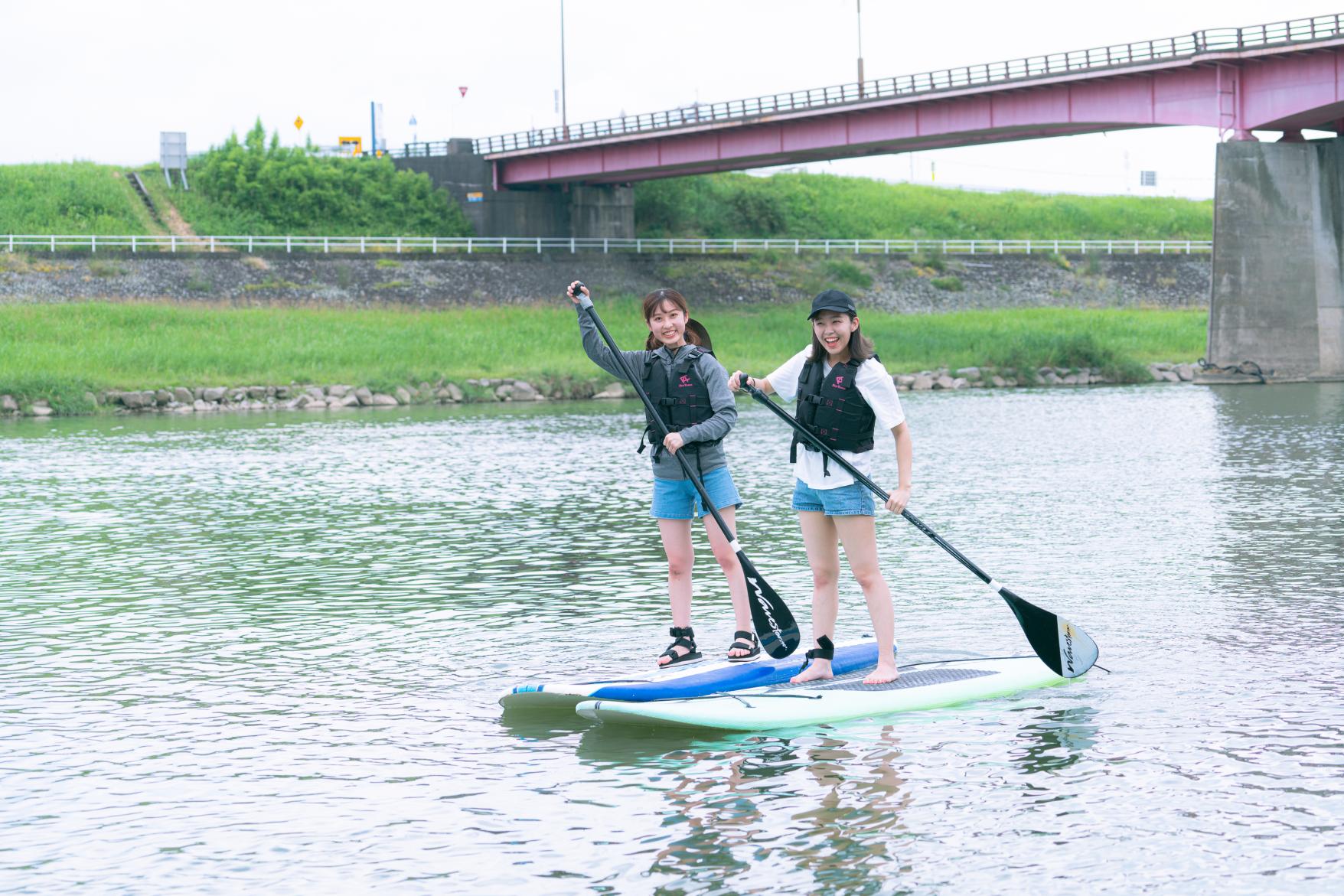 Chikugo River SUP Experience (Asakura City)