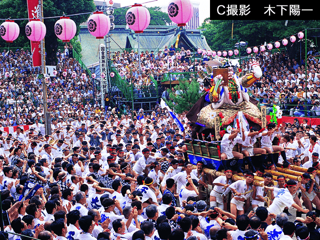 【無形文化遺産】博多祇園山笠行事