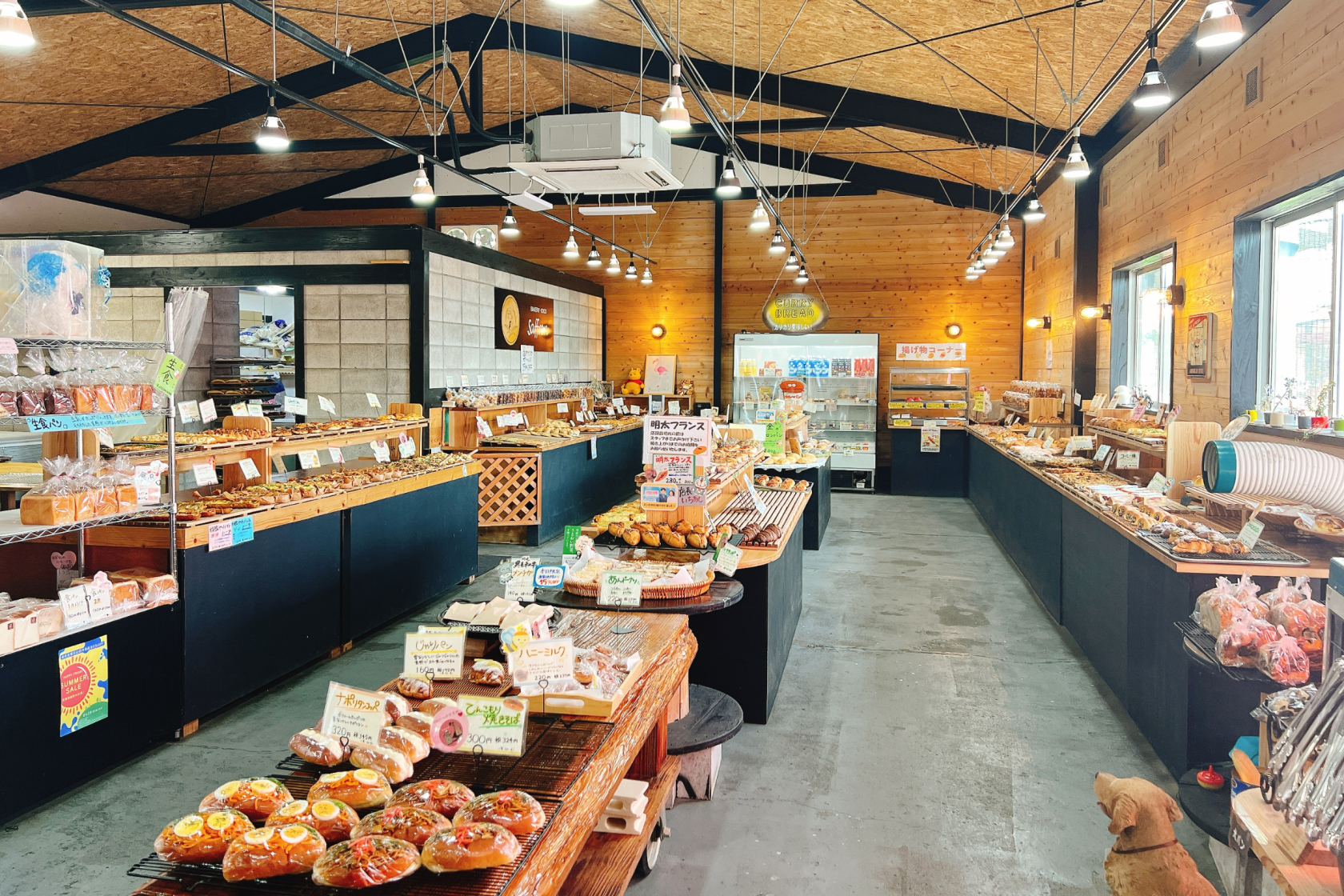 1.BAKERY-SOCO Saffron（ベーカリー倉庫サフラン）福岡飯塚店【飯塚市】｜黄金のメロンパン-8