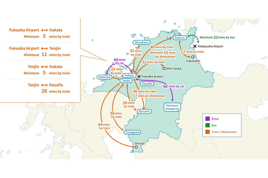 Just 5 minutes from Hakata Station! One of Japan's leading “airports near a station”-0