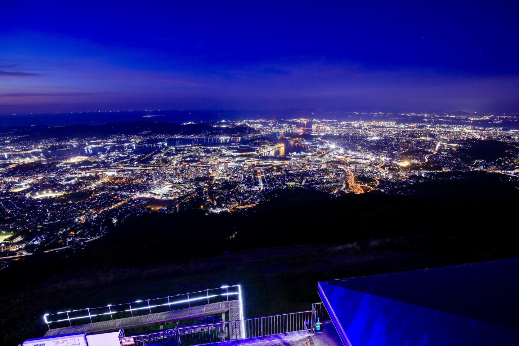 天空と海上から眺める「100億ドルの夜景」｜北九州エリア-3