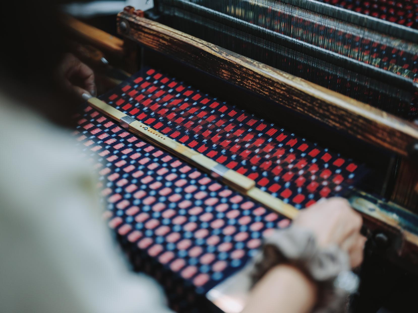 手織りのまま量を出す-2