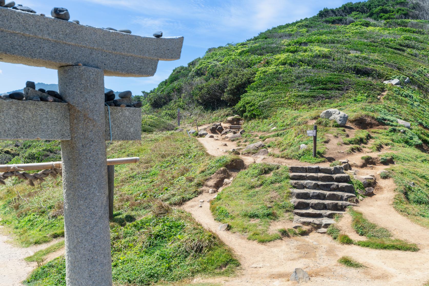 ④圧巻の鳥居と神秘的な森、芥屋の大門公園-3