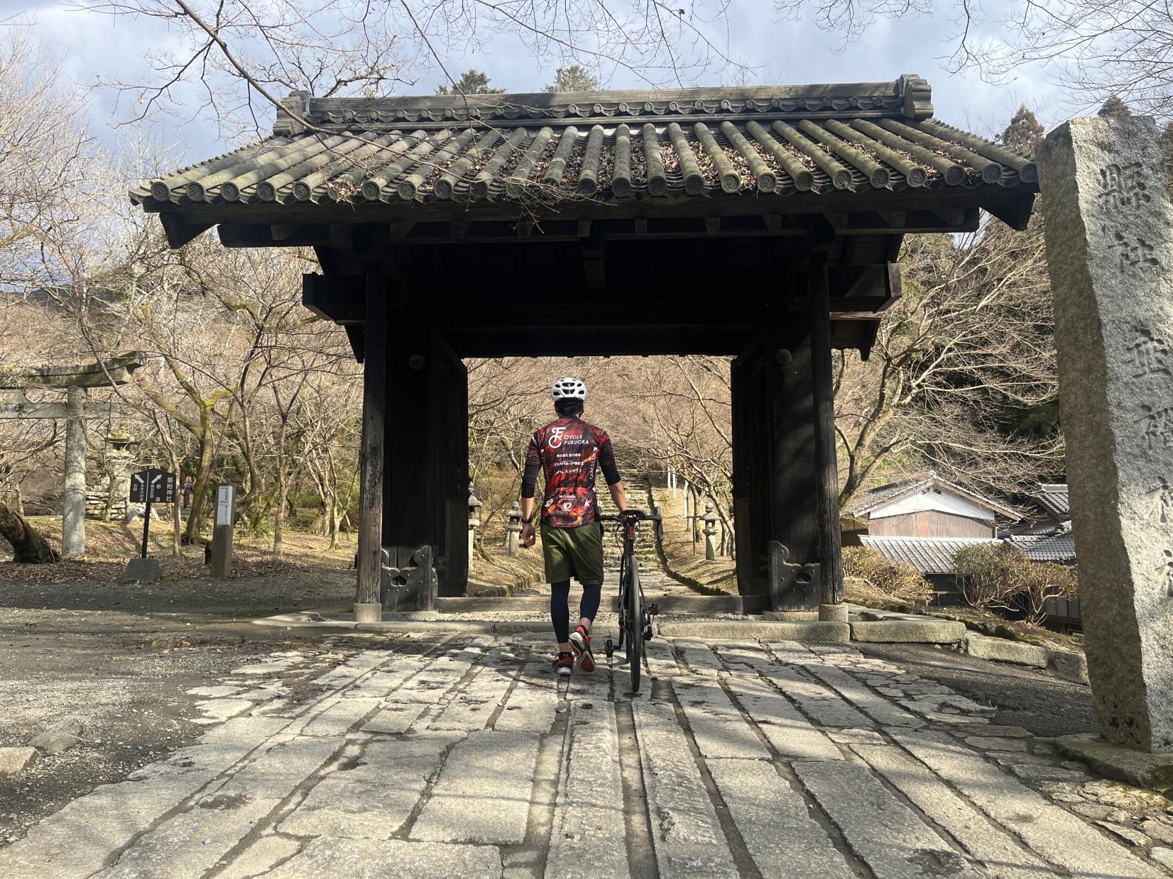 ⑥往時の面影が今も色濃く残る秋月の黒門-1