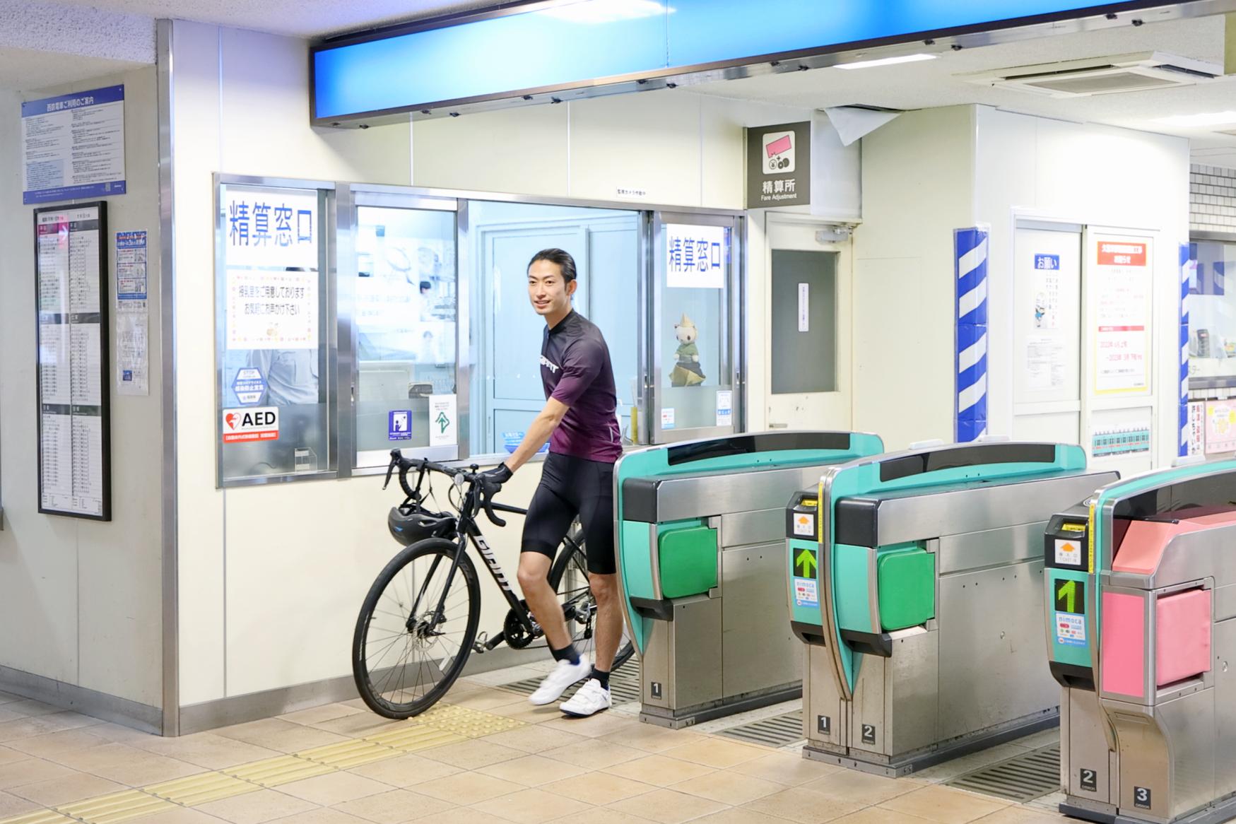 ①サイクルトレインで手軽にアクセスできる西鉄久留米駅-2