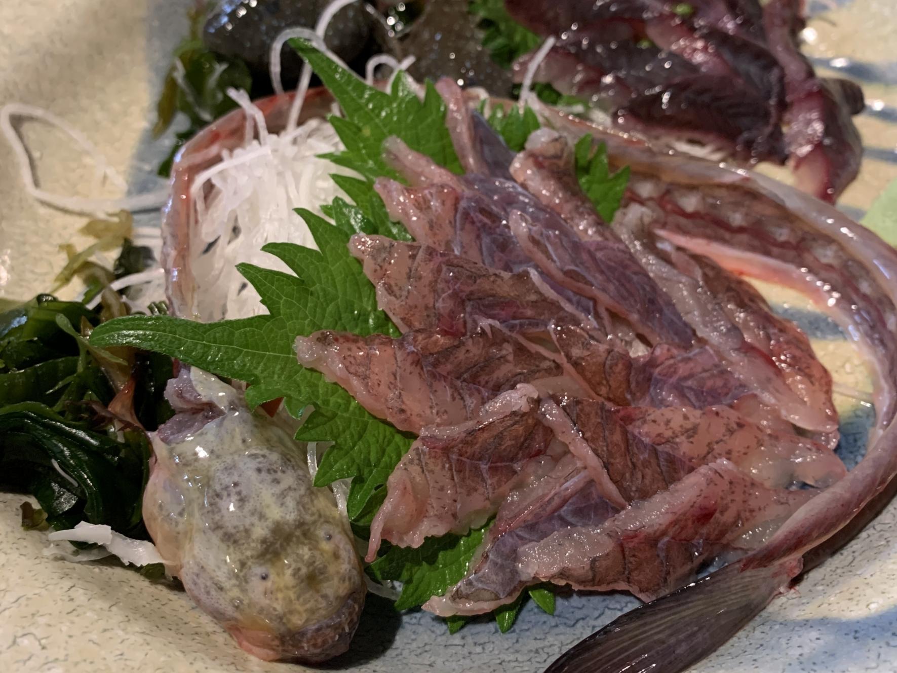 有明海の珍味は「夜明茶屋」で-3