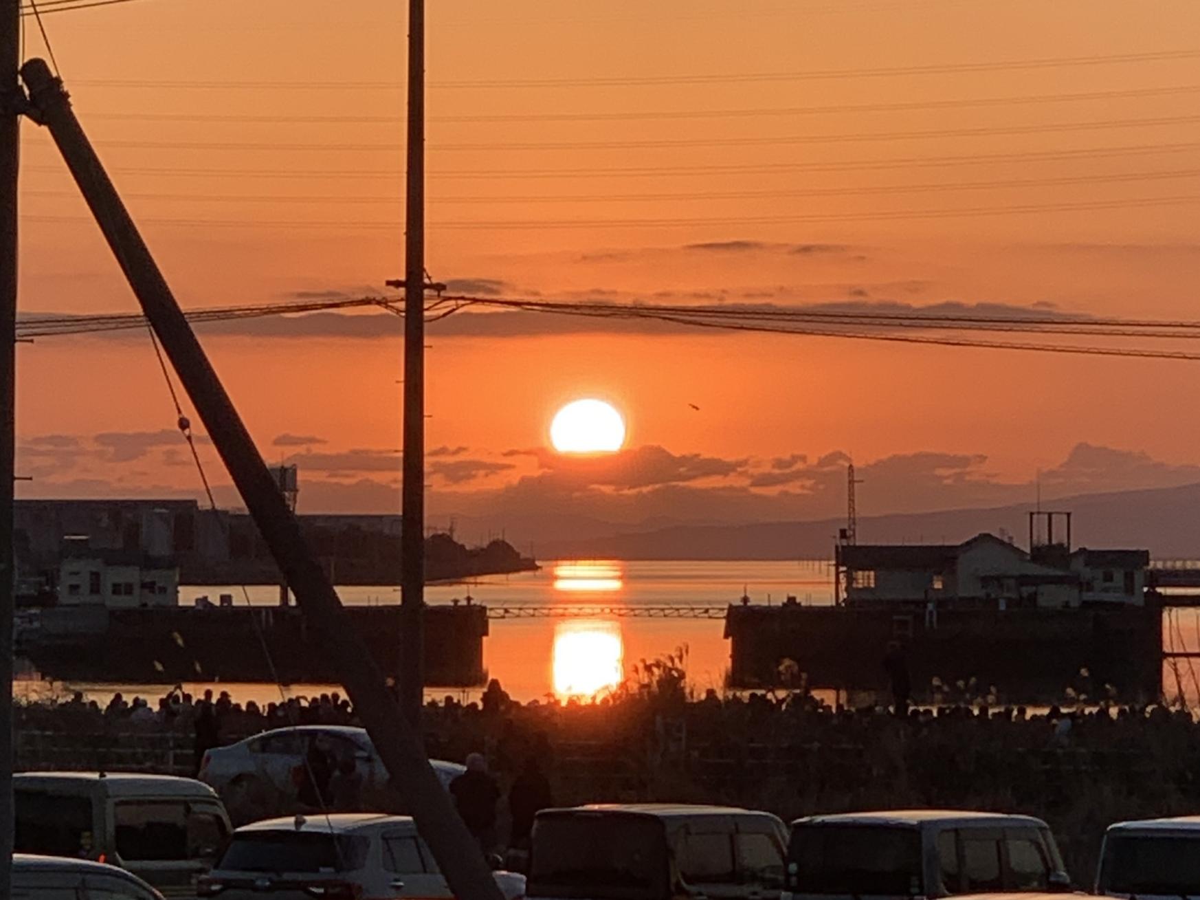 有明海を見渡せる展望所へ-1