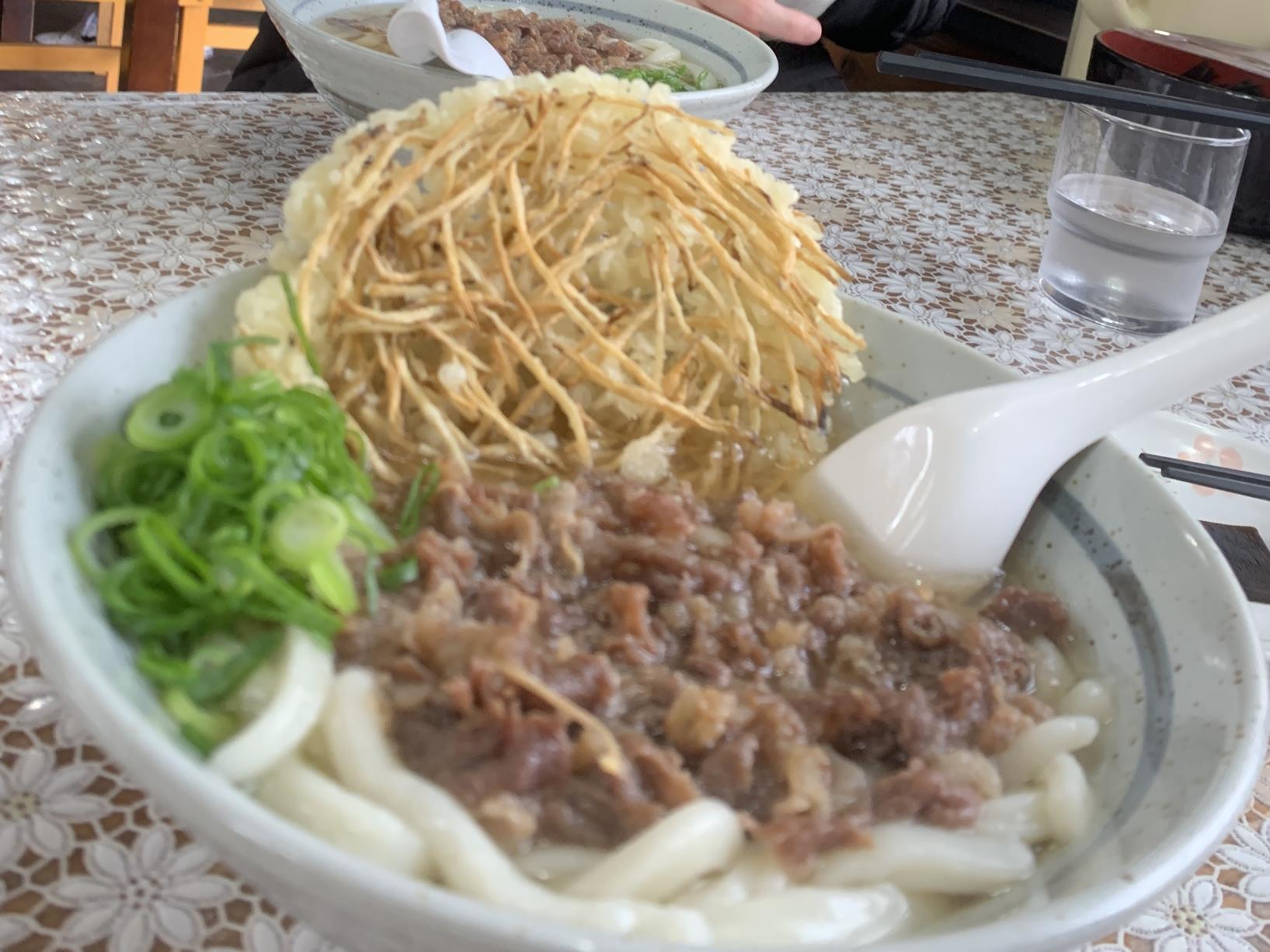 お昼は人気のごぼう天♪-1