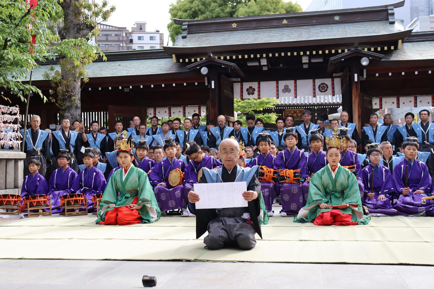 どんたくのルーツ・博多松囃子-1