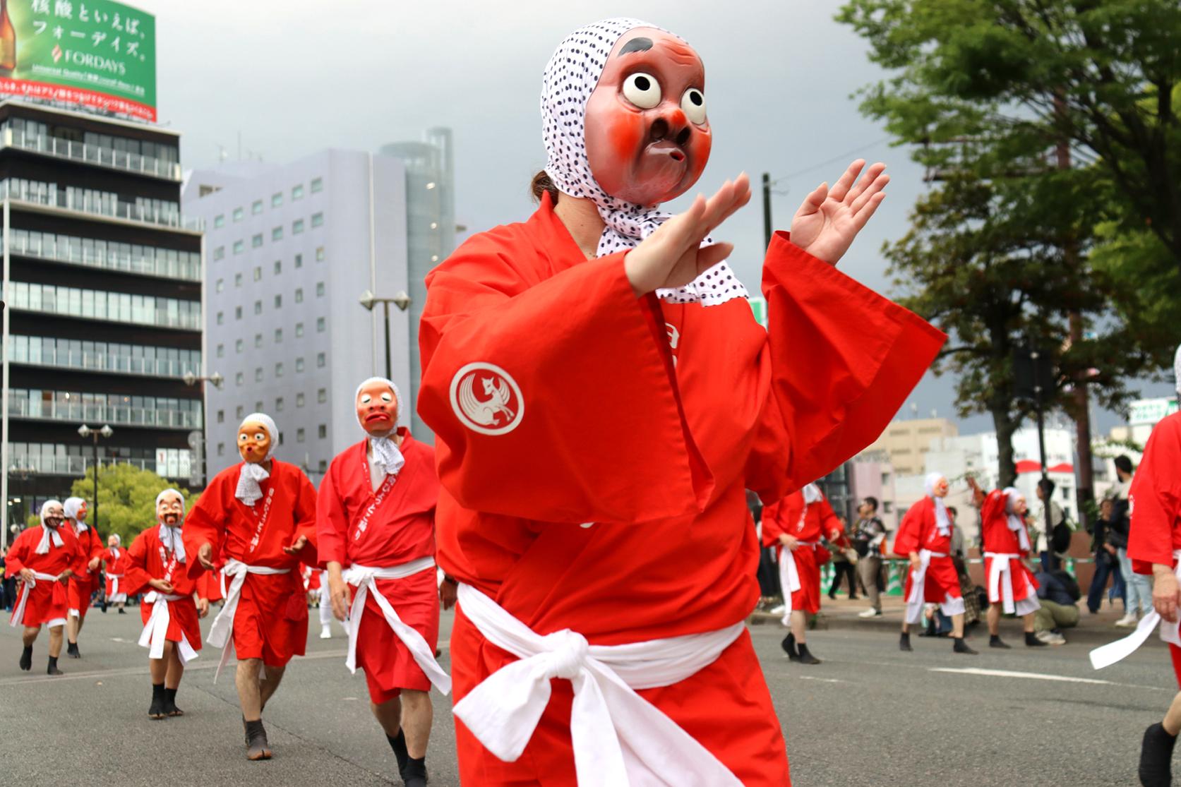 見どころ②パレード（どんたく広場）-3