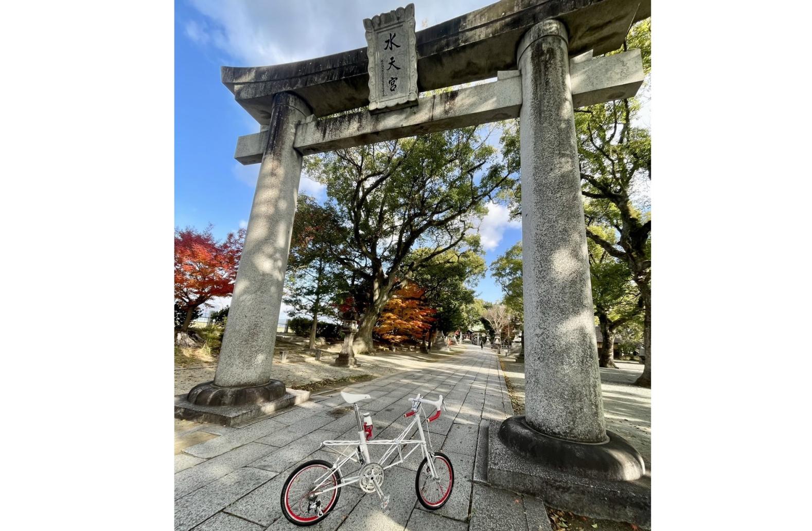 水天宮で安全祈願-1