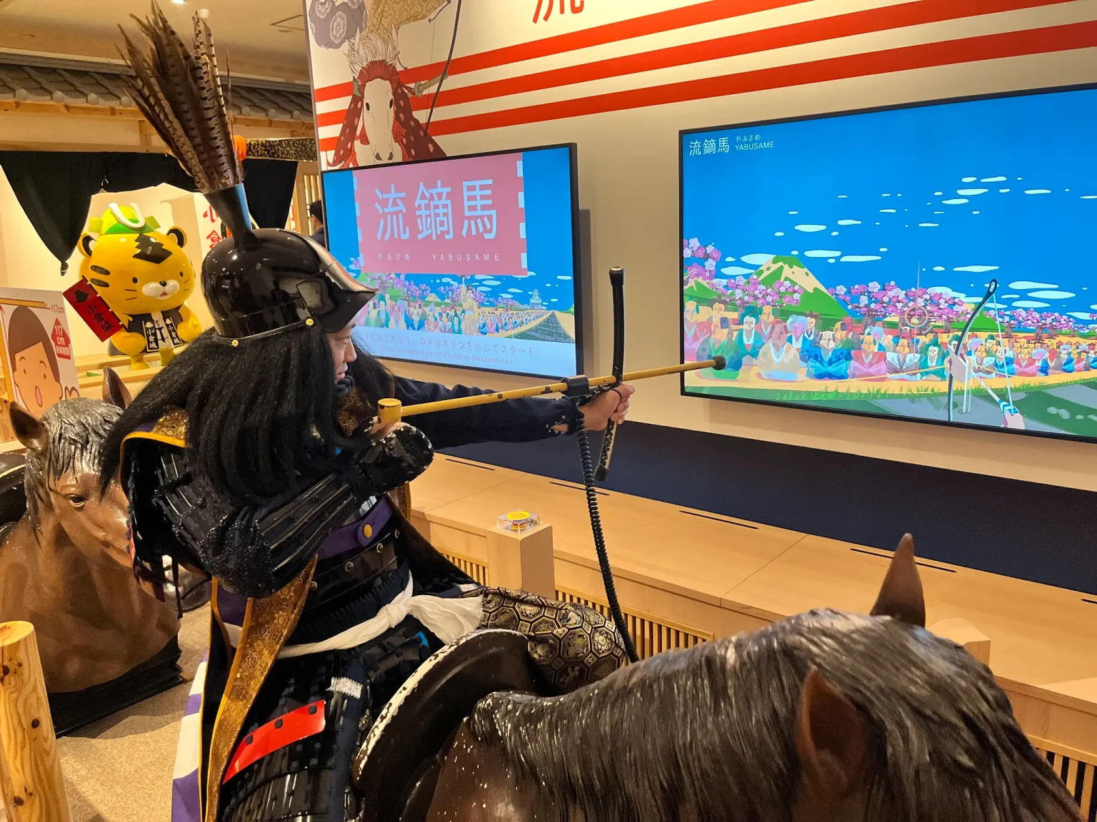 天守閣の体験フロアではXRゲームもスタート！-0