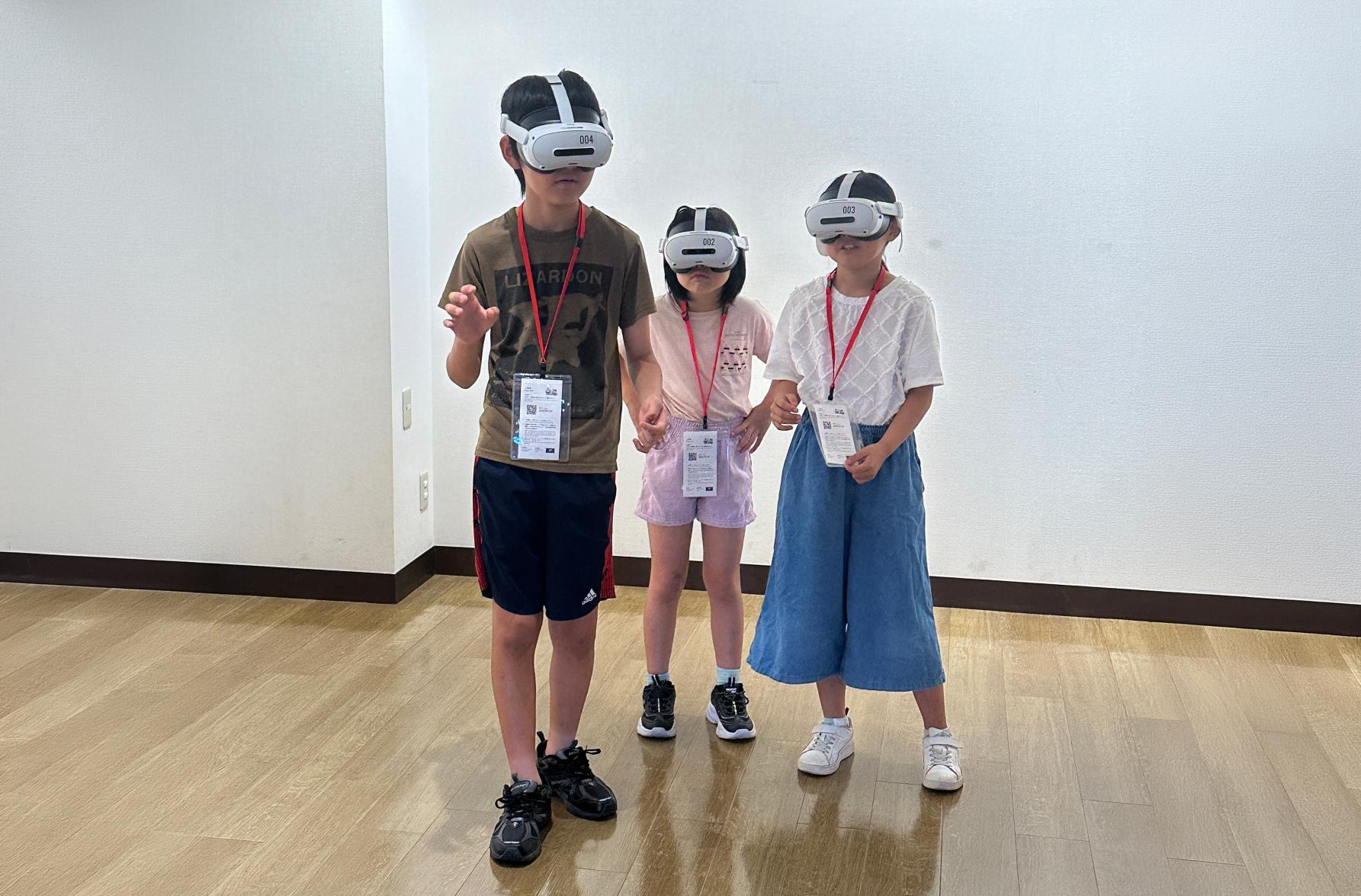 天守閣の体験フロアではXRゲームもスタート！-5