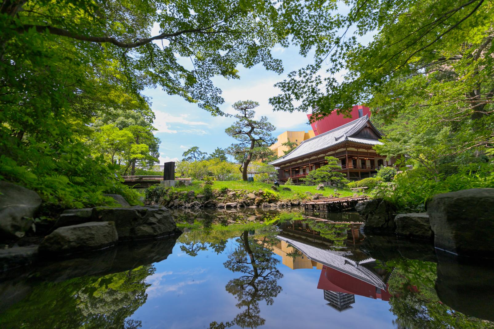 小倉城庭園で楽しむ絶景と茶道体験-1
