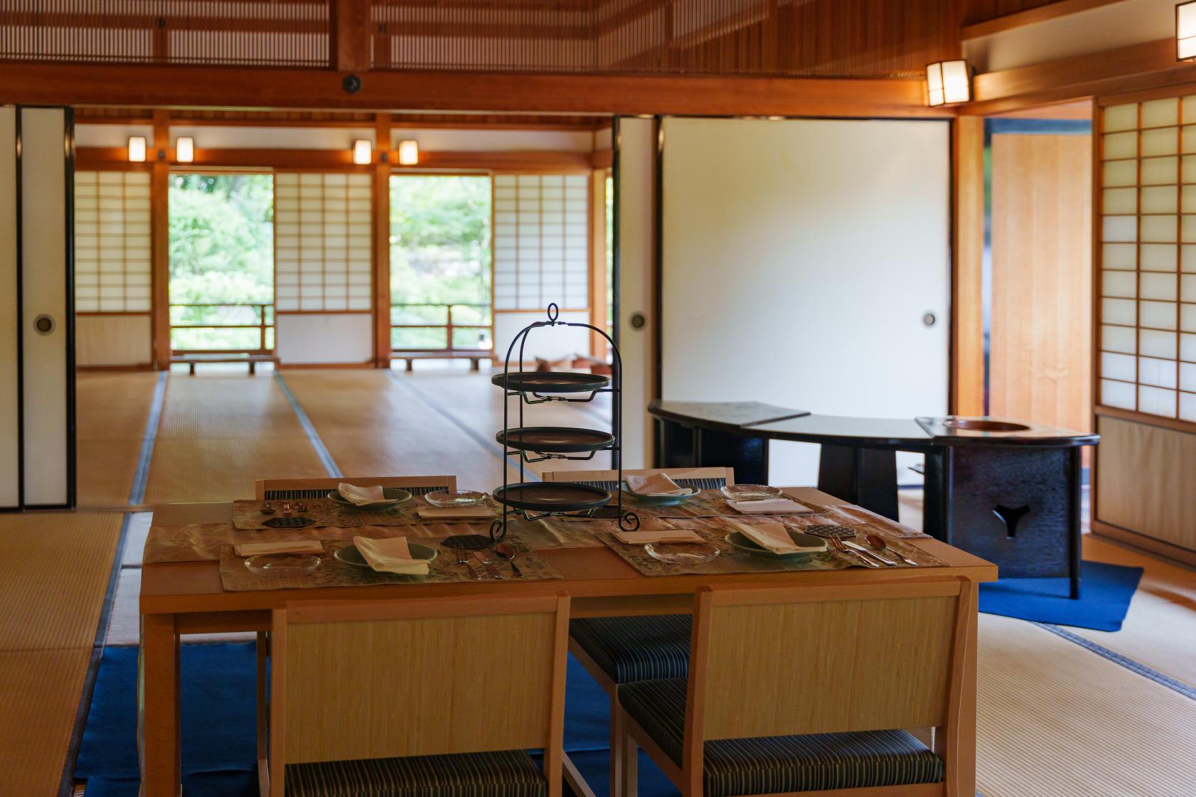 小倉城庭園で楽しむ絶景と茶道体験-3