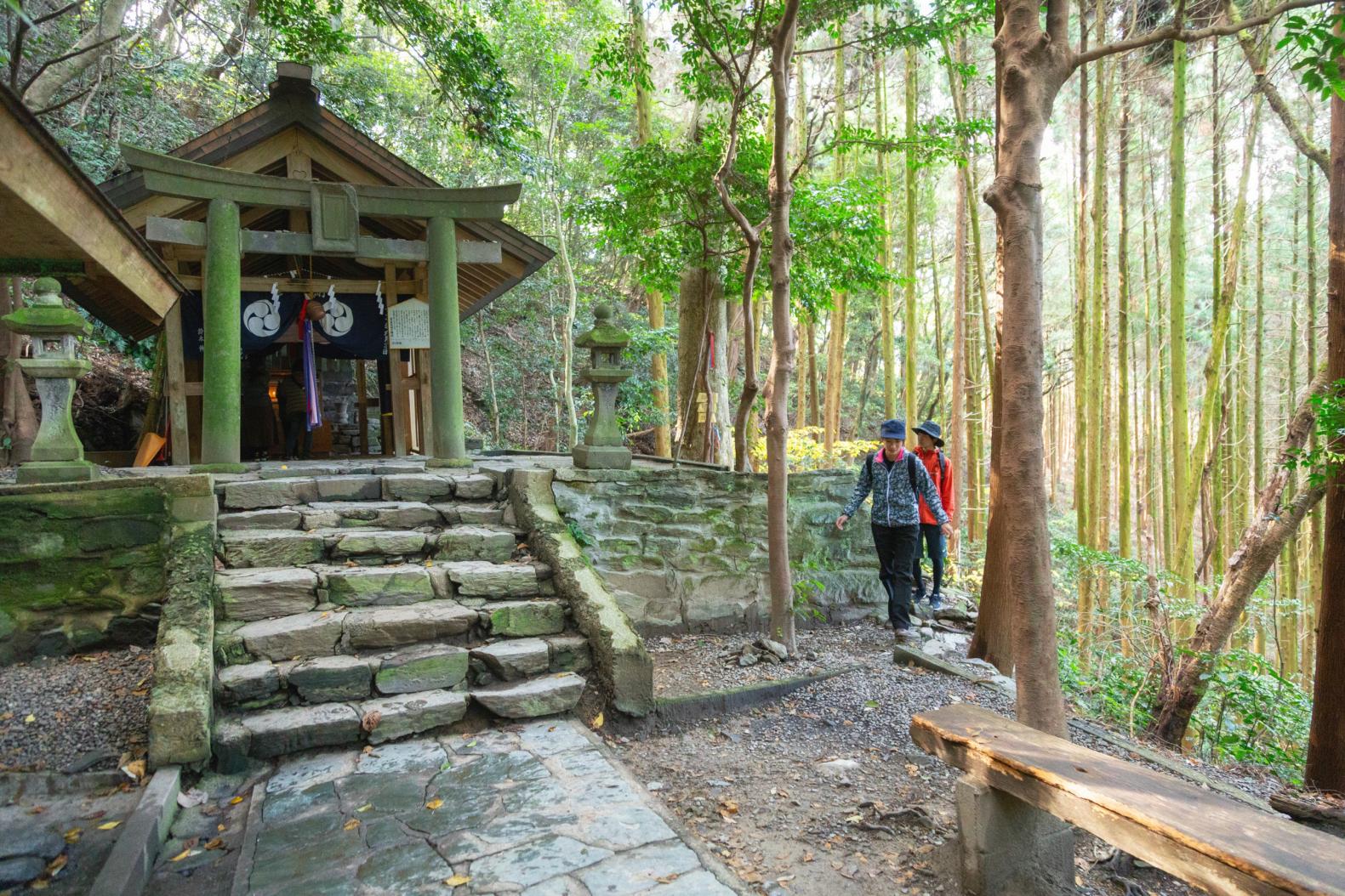 耳納連山（高良山）-1