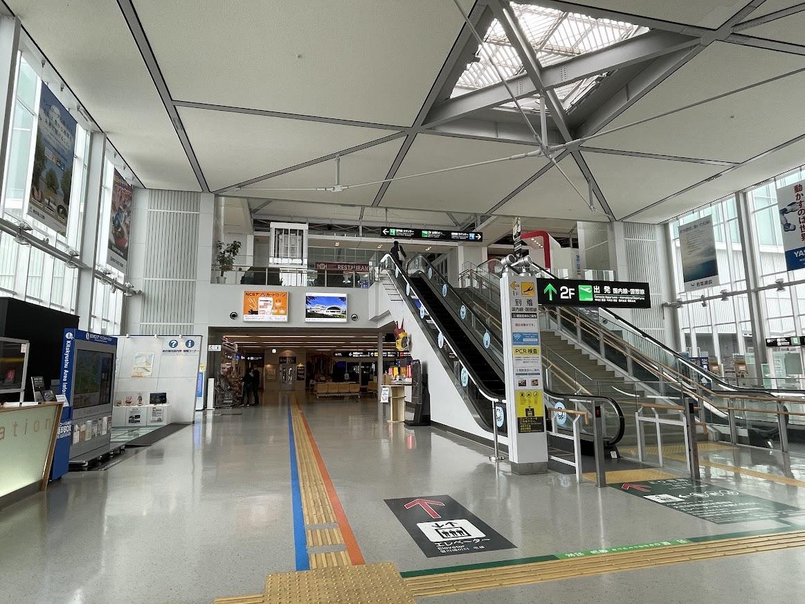 北九州機場玩法①　1樓抵達大廳-2