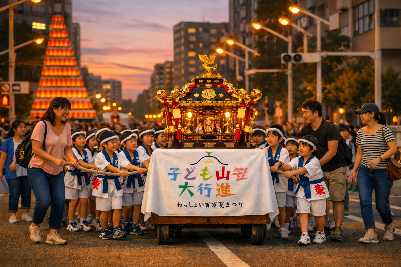 （初開催）子ども山笠大行進！-0