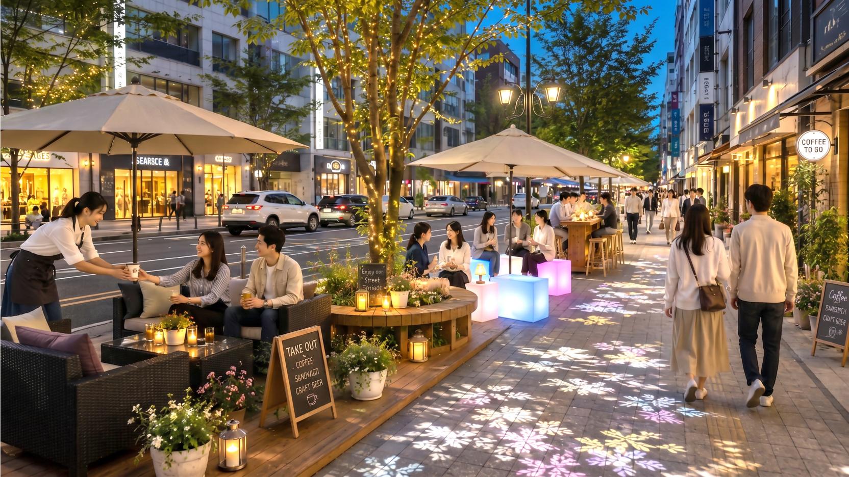 KUROSAKI TERRACE（クロサキテラス）｜ふれあい通り・商店街-1