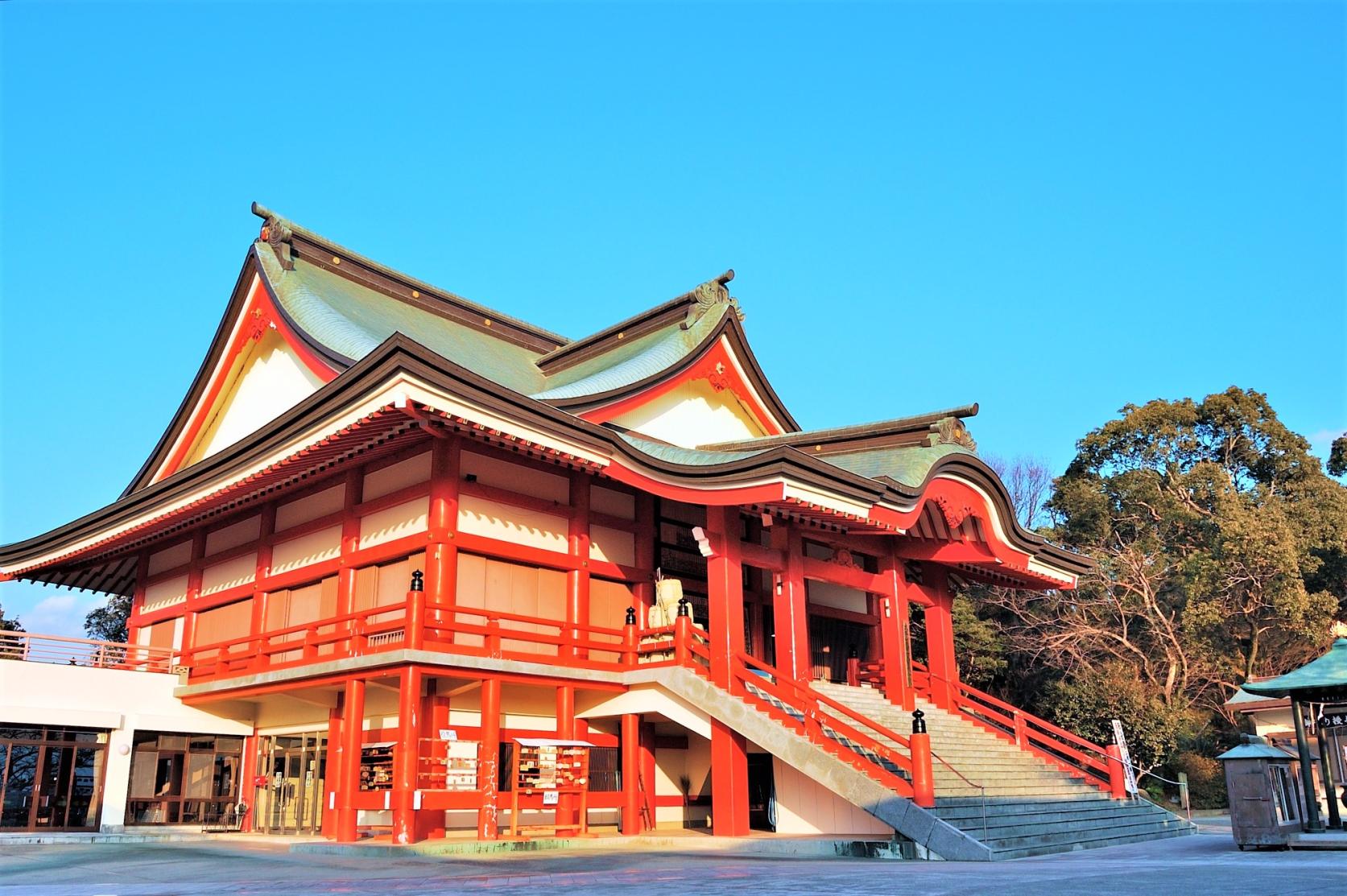More Than 60 Meters Tall! The Colossal Statue at Naritasan Kurume Bunin Temple-1