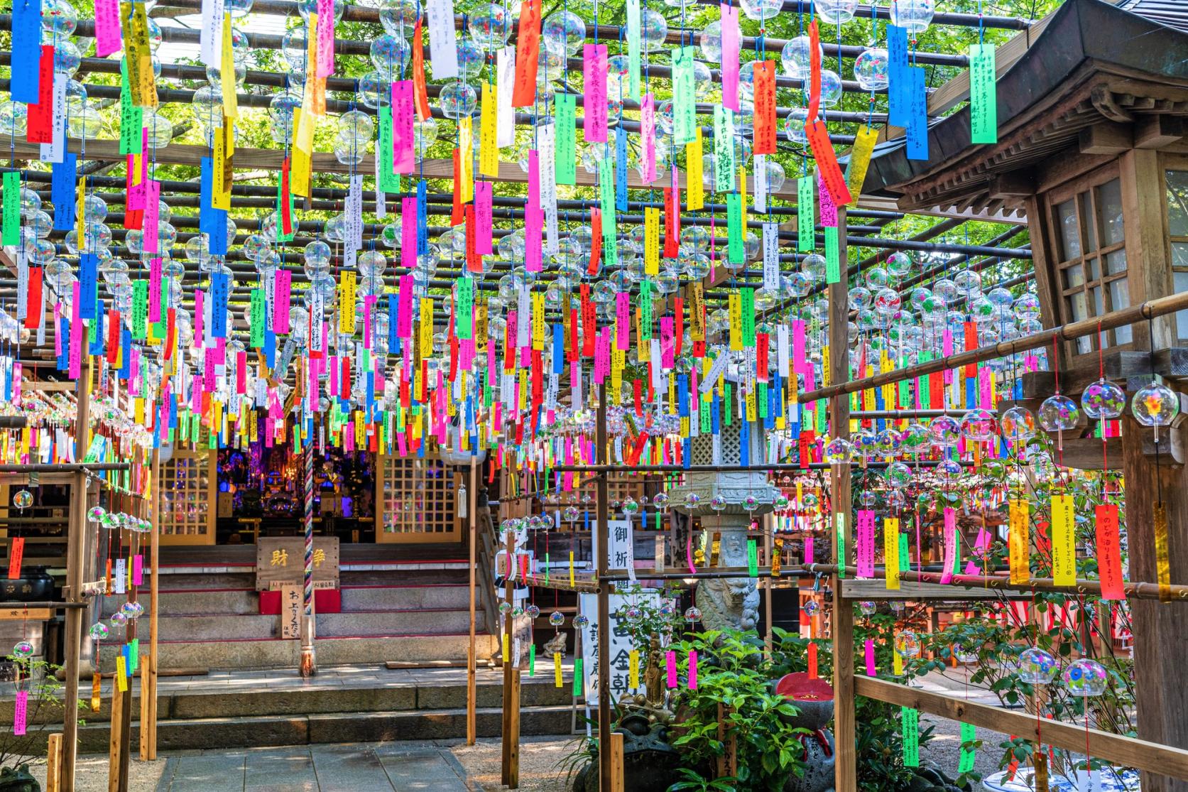 Nyoirinji Temple - 4,000 Wind Chimes Ringing in Summer!-1